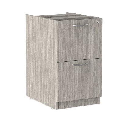Alera Alera Valencia Series Full Pedestal File Left Or Right 2 Legal/Letter-Size File Drawers Gray 7 Alera Alera Valencia Series Full Pedestal File Left Or Right 2 Legal/Letter-Size File Drawers Gray - Image 7