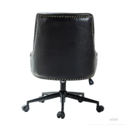 Xavier Faux Leather Office Task Chair With Nailhead | Karat Home -WorkHaven Sales Shop GUEST d31ccc69 d88b 47e9 a879 51c864b1341b
