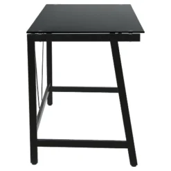 Contemporary Glass Writing Desk, Steel Frame - Onespace -WorkHaven Sales Shop GUEST d40db5b5 ec60 45fb 89ac ab91c1586444