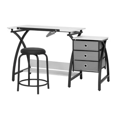 Comet Plus Drawing Table And Stool Set - Studio Designs 2 Comet Plus Drawing Table And Stool Set - Studio Designs - Image 2