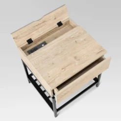 Loring End Table With Charging Station - Threshold™ 9 Loring End Table With Charging Station - Threshold™ -WorkHaven Sales Shop GUEST d4b23323 607f 4bd3 9988 eaac3936810f