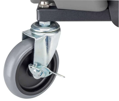 Powerbuilt Rolling Utility Seat With Side Trays And Drawer 2 Powerbuilt Rolling Utility Seat With Side Trays And Drawer - Image 2