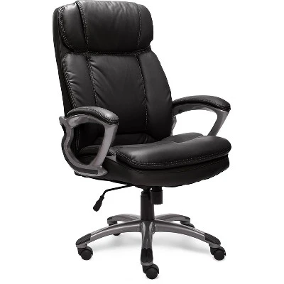 Big & Tall Executive Chair Black - Serta 2 Big & Tall Executive Chair Black - Serta - Image 2