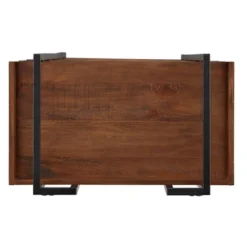 Felicia Rustic Industrial Metal/Wood Etagere Bookshelf - Inspire Q -WorkHaven Sales Shop GUEST d686c397 9937 4f5c 9dca d1169a6bf234