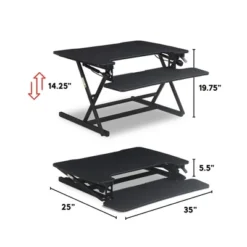 Large Ergo Height Adjustable Standing Desk Converter - True Seating 19 Large Ergo Height Adjustable Standing Desk Converter - True Seating -WorkHaven Sales Shop GUEST d70c6327 2416 4480 8812 c33bf8e2ac70