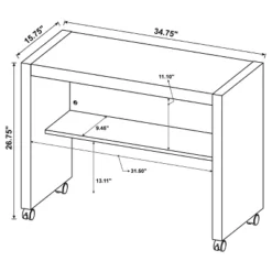 Skeena Mobile Desk Return Cappuccino - Coaster 13 Skeena Mobile Desk Return Cappuccino - Coaster -WorkHaven Sales Shop GUEST d720eb45 7dc4 403e 93ab e7d2e7418c80 1