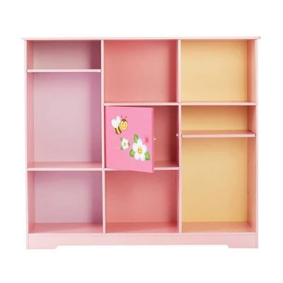 Magic Garden Adjustable Cube Bookshelf Pink - Fantasy Fields By Teamson Kids 3 Magic Garden Adjustable Cube Bookshelf Pink - Fantasy Fields By Teamson Kids - Image 3