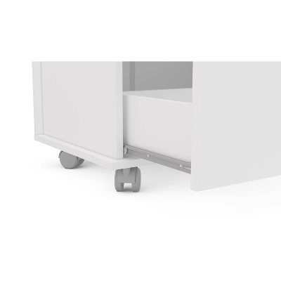 Damasco 2 Drawer File Cabinet White - Polifurniture 1 Damasco 2 Drawer File Cabinet White - Polifurniture