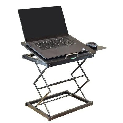 Laptop Stand & Standing Desk Black - Uncaged Ergonomics 4 Laptop Stand & Standing Desk Black - Uncaged Ergonomics - Image 4