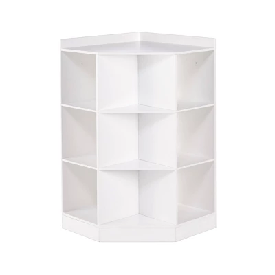 RiverRidge Home Kids' 6 Cubby With 3 Shelf Corner Cabinet - RiverRidge 7 RiverRidge Home Kids' 6 Cubby With 3 Shelf Corner Cabinet - RiverRidge - Image 7