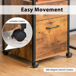 Costway Mobile File Cabinet 2 Drawer Printer Stand W/Open Shelf For Letter Size 15 Costway Mobile File Cabinet 2 Drawer Printer Stand W/Open Shelf For Letter Size -WorkHaven Sales Shop GUEST dd4dc6a8 7b78 4ec2 a1a3 50f26f65c85c