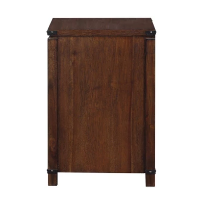 2 Drawers Baton Rouge File Cabinet - OSP Home Furnishings 2 2 Drawers Baton Rouge File Cabinet - OSP Home Furnishings - Image 2