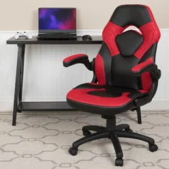 Emma And Oliver Gaming Racing PC Chair With Flip-up Arms -WorkHaven Sales Shop GUEST df983c8d e48c 400e 8c41 1dab45260262