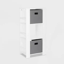 RiverRidge Home Kids' Book Nook Collection Cubby Storage Tower And Bookshelves With 2 Bins - RiverRidge -WorkHaven Sales Shop GUEST dffd07ba c9f9 4ce3 bbed 3f1d7eef1805