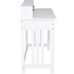 Costway Writing Desk Mission White Home Office Computer Desk 4 Drawer 16 Costway Writing Desk Mission White Home Office Computer Desk 4 Drawer -WorkHaven Sales Shop GUEST e039f0fd 3f16 4155 b8df c6c6be6818b3