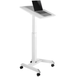 Cruizer 360 Tilting Mobile Podium With Pneumatic Height Adjustments – White – Stand Steady -WorkHaven Sales Shop GUEST e0a0bfc4 317b 492d 90bd e009f4e3ca84