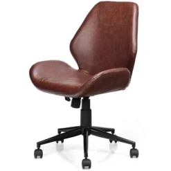 Office Home Leisure Chair Mid-Back Upholstered Swivel Height Adjustable Rolling -WorkHaven Sales Shop GUEST e0fa57e3 5058 42db 80dd baca3317a1c6
