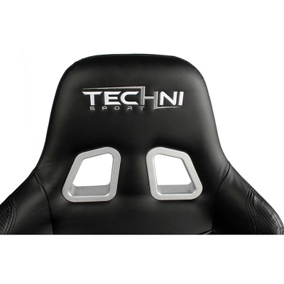 Ts-5100 Ergonomic High Back Racer Style Video Gaming Chair - Black - Techni Sport 10 Ts-5100 Ergonomic High Back Racer Style Video Gaming Chair - Black - Techni Sport - Image 10