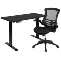 Flash Furniture 48"W X 24"D Electric Height Adjustable Standing Desk With Mesh Swivel Ergonomic Task Office Chair 19 Flash Furniture 48"W X 24"D Electric Height Adjustable Standing Desk With Mesh Swivel Ergonomic Task Office Chair -WorkHaven Sales Shop GUEST e1bb74cf 6fad 4419 90fe 08e14f0da9a5