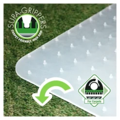 30"x47" Rectangular Polypropylene Chair Mat For Carpets White - Floortex 8 30"x47" Rectangular Polypropylene Chair Mat For Carpets White - Floortex -WorkHaven Sales Shop GUEST e2ffa7ba b79d 4c6d b346 0bbf8b0959c7