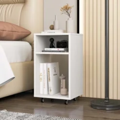 Costway Mobile File Cabinet Wooden Printer Stand Vertical Storage Organizer Home Office -WorkHaven Sales Shop GUEST e38ce104 05f7 47cc b5f6 5981e5810d87