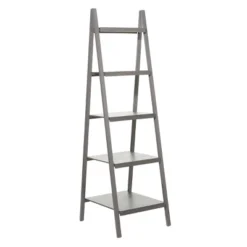Wood Ladder Bookshelf - Olivia & May -WorkHaven Sales Shop GUEST e49c6901 6829 4b93 8112 c014bfe0072c