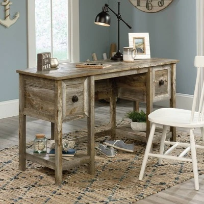 Granite Trace Desk Rustic Cedar - Sauder 1 Granite Trace Desk Rustic Cedar - Sauder