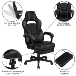 Flash Furniture Gaming Desk With Cup Holder/Headphone Hook/Monitor Stand & Reclining Back/Arms Gaming Chair With Footrest 14 Flash Furniture Gaming Desk With Cup Holder/Headphone Hook/Monitor Stand & Reclining Back/Arms Gaming Chair With Footrest -WorkHaven Sales Shop GUEST e66a45e6 11eb 4e66 a939 0cac25bbe844