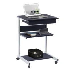 Rolling Laptop Cart With Storage Black - Techni Mobili 10 Rolling Laptop Cart With Storage Black - Techni Mobili -WorkHaven Sales Shop GUEST e673e0bc 9f2b 4b64 9476 126199d34bcf