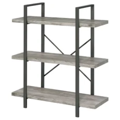 40" Cole 3 Shelf Bookcase With Frame - Coaster -WorkHaven Sales Shop GUEST e77e9e8c a696 499f 8826 bf34c6a8955f