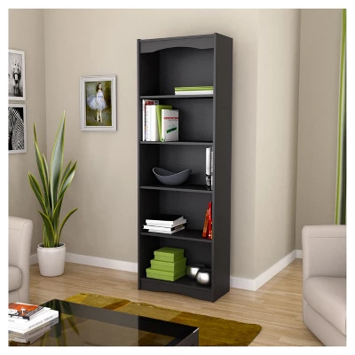72" Hawthorn Tall Adjustable Bookcase - CorLiving 2 72" Hawthorn Tall Adjustable Bookcase - CorLiving - Image 2