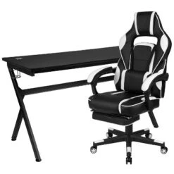Flash Furniture Gaming Desk With Cup Holder/Headphone Hook/Removable Mousepad Top & Reclining Back/Arms Gaming Chair With Footrest 30 Flash Furniture Gaming Desk With Cup Holder/Headphone Hook/Removable Mousepad Top & Reclining Back/Arms Gaming Chair With Footrest -WorkHaven Sales Shop GUEST e83372ce 1d7b 4bba b0a1 0286982c596f
