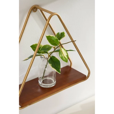 2pc Tilde Triangle Accent Shelf Set - Kate & Laurel All Things Decor 6 2pc Tilde Triangle Accent Shelf Set - Kate & Laurel All Things Decor - Image 6