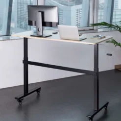 Tranzendesk Standing Desk – 55" Manual Height Adjustable Workstation – Maple – Stand Steady 13 Tranzendesk Standing Desk – 55" Manual Height Adjustable Workstation – Maple – Stand Steady -WorkHaven Sales Shop GUEST e8ab636f 1f9b 4b5e a34b 5b3d4d9f1ce5