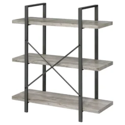 40" Cole 3 Shelf Bookcase With Frame - Coaster -WorkHaven Sales Shop GUEST ea2448be 234b 402f 8bd2 5dda164adf30
