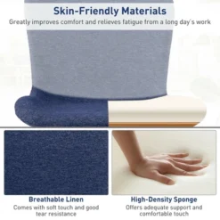 Costway Mid Back Armless Office Chair Adjustable Swivel Linen Task Chair 19 Costway Mid Back Armless Office Chair Adjustable Swivel Linen Task Chair -WorkHaven Sales Shop GUEST eaae9cea 96e0 4085 b31b 8ffb3c383e1a