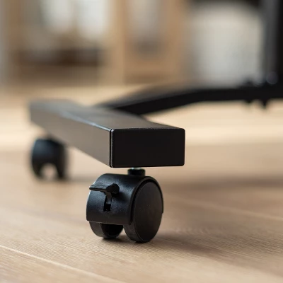 IRIS USA LTC Single 1 Rolling Workstation Table And Podium, Brown 6 IRIS USA LTC Single 1 Rolling Workstation Table And Podium, Brown - Image 6