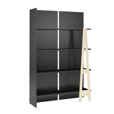 Atypik Desk With Bookcase - Nexera 2 Atypik Desk With Bookcase - Nexera - Image 2