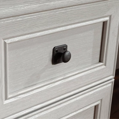 Palladia 5 Drawer L Shaped Desk Glacier Oak - Sauder 3 Palladia 5 Drawer L Shaped Desk Glacier Oak - Sauder - Image 3