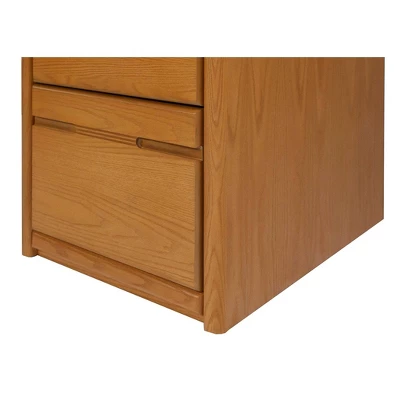 2 Drawer File Cabinet Brown - Martin Furniture 4 2 Drawer File Cabinet Brown - Martin Furniture - Image 4