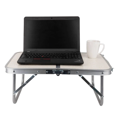 Folding Lap Tray Desk Gray - Mind Reader 3 Folding Lap Tray Desk Gray - Mind Reader - Image 3