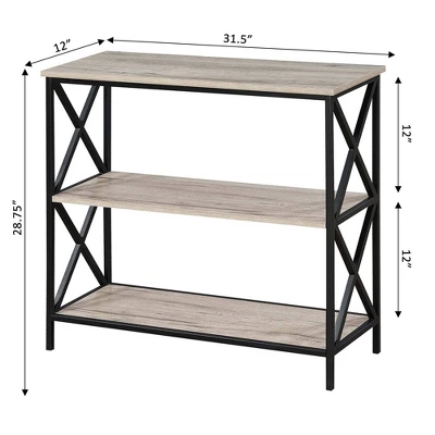 29.25" Tucson 3 Tier Bookcase - Breighton Home 3 29.25" Tucson 3 Tier Bookcase - Breighton Home - Image 3