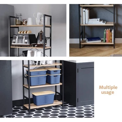 Bestier 5 Tier Adjustable Multifunctional Storage Display Bookcase 26 Inch 2 Bestier 5 Tier Adjustable Multifunctional Storage Display Bookcase 26 Inch - Image 2