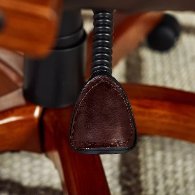 Big & Tall Executive Chair Redwood Leather - Serta 13 Big & Tall Executive Chair Redwood Leather - Serta - Image 13