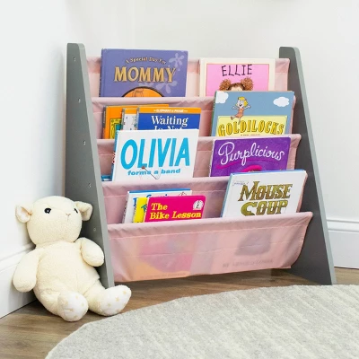 Kids' Bookshelf 4 Tier Book Organizer Seafoam - Humble Crew 10 Kids' Bookshelf 4 Tier Book Organizer Seafoam - Humble Crew - Image 10