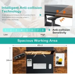 Costway 48'' Electric Sit To Stand Desk Adjustable Workstation W/ Keyboard Tray 16 Costway 48'' Electric Sit To Stand Desk Adjustable Workstation W/ Keyboard Tray -WorkHaven Sales Shop GUEST f0bdbcd6 79a7 408c b214 84aca84b31db