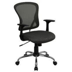 Flash Furniture Mid-Back Mesh Swivel Task Office Chair With Chrome Base And Arms 25 Flash Furniture Mid-Back Mesh Swivel Task Office Chair With Chrome Base And Arms -WorkHaven Sales Shop GUEST f0e97866 64de 4c84 b919 a48552ccd8aa