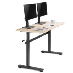 Tranzendesk Standing Desk – 55" Manual Height Adjustable Workstation – Maple – Stand Steady 16 Tranzendesk Standing Desk – 55" Manual Height Adjustable Workstation – Maple – Stand Steady -WorkHaven Sales Shop GUEST f0edd5af beca 4201 88e8 55daf6e36169