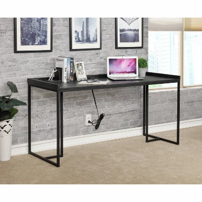 Marga Computer Desk With USB Port - MiBasics 3 Marga Computer Desk With USB Port - MiBasics - Image 3