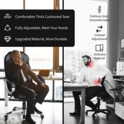 Costway Ergonomic Office Task Chair High Back Leather Swivel -WorkHaven Sales Shop GUEST f19e9239 f1de 4e70 ae98 610f9197276a